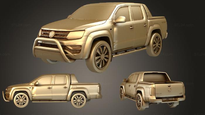 Vehicles (VW Amarok 2018, CARS_4019) 3D models for cnc